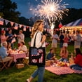 thumbnail image 5 of Qjidjing Independence Day Canvas Bag, Tote Bag, Patriotic American Flag Pattern Canvas, for 4th of July Shopping, Outdoor Activity, Daily Use, 5 of 6