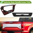 thumbnail image 3 of Cubierta de manija de puerta exterior Unique Bargains para Ford F150 2015-2020, negro brillante, 1 juego, 3 of 7