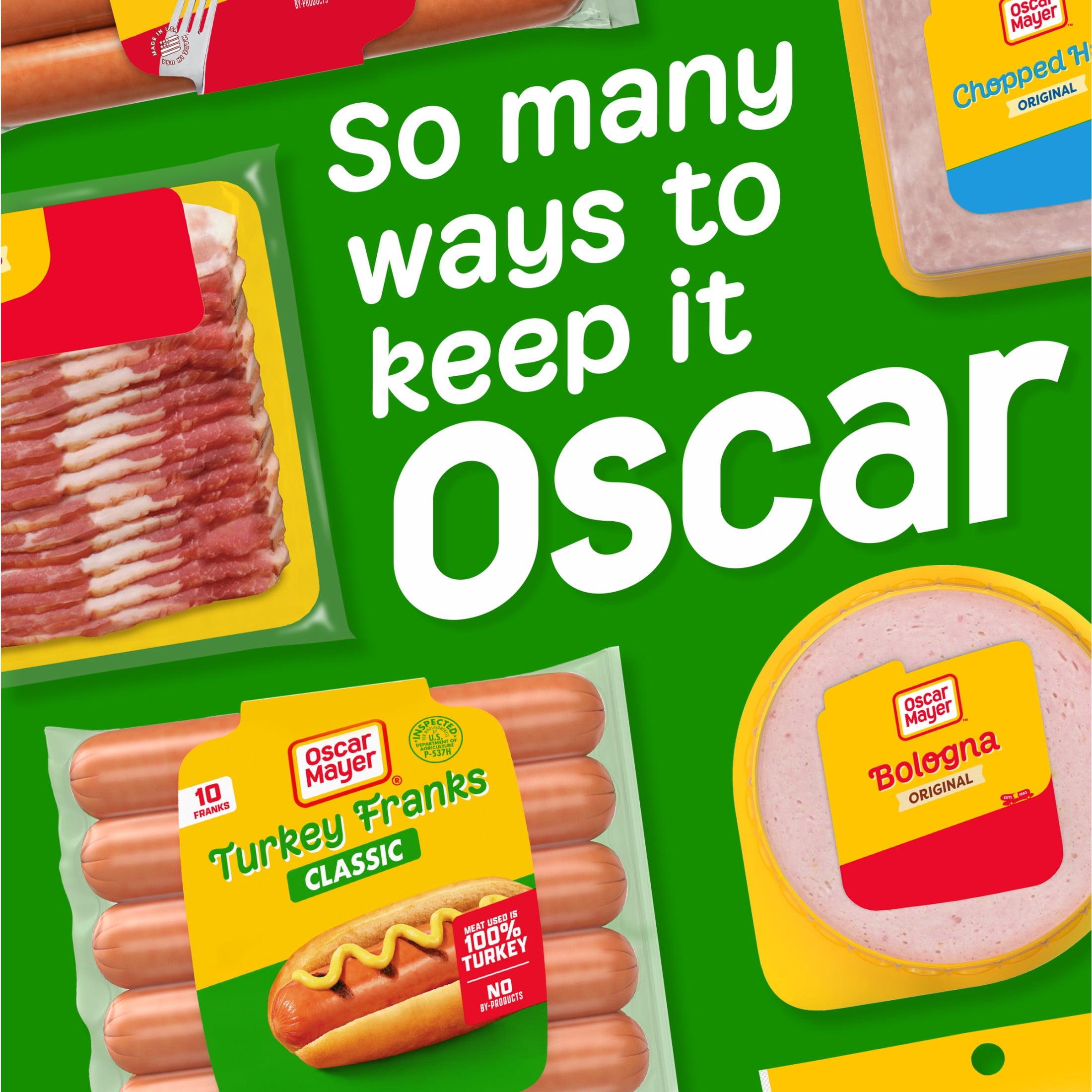 Oscar Mayer Turkey Franks Hot Dogs, 16 oz, 10 Count Pack
