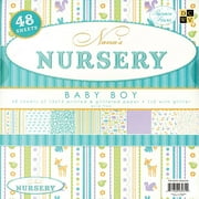 Nana's Nursery Baby Boy Paper Stack 12X12 48 Sheets/Pad