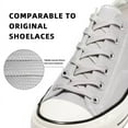 thumbnail image 3 of 3pair 3/8" Double Layer Flat Athletic Shoe Laces Strings for Sneakers 24-72 Inch, 3 of 9