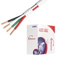 thumbnail image 1 of Cables de altavoz Direct Online, calibre 16, 76 m, clasificación CL2, 1 of 7