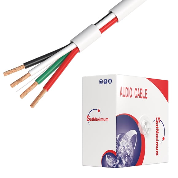 Cables de altavoz Direct Online, calibre 16, 152 m, clasificación CL2