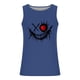 thumbnail image 4 of Ceisia Men's Slim Fit Crew Neck Sleeveless Tank Top Edgy Demon Smile Graphic Print Athletic Shirt Blue S Gifts, 4 of 5