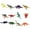 D, variant on Wdhugt 12 Piece Mini Dinosaur Toy Set For Kids Party Favors Educational Plastic Dinosaurs For Preschool Learning And Carnival Prizes D