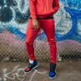 thumbnail image 5 of Rebel Minds Men Track Pants All Red (Red), 5 of 6