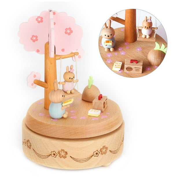 Girls Music Box Music Box Small Music Box Wooden Music Box Children Kids For Girls For Friends