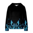 thumbnail image 7 of Mercatoo Hooded Sweatshirt for Girls Graphic Print Long Sleeve Warm Pullover Shirt Fall Casual Tops with 𝗞angaroo Pocket, 7 of 7