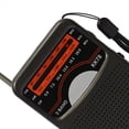 thumbnail image 2 of Kk78 Universal Emergency Radtio Portable Sw/Am/Fm LCD Display Pocket Pointer Telescopic Angten,1 * Radio, 2 of 6