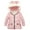 Pink, variant on Fozruso Girls Lightweight Puffer Jacket 1-2 Years,Toddler Kids Baby Girls Warm Winter Snowsuit Jacket Outerwear Clothes Zipper Thick Removable Hooded Snow Wear Coat Outwear Black