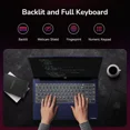 thumbnail image 2 of 15.6" IPS FHD-Gaming-Laptop 8 Cores AMD Ryzen 7 6800H 16GB DDR5 RAM 1TB SSD (Beat Intel i7-12700H Up to 4.7GHz) AMD Radeon 680M GPU-Computer with 100W Type-C Backlit Keyboard Fingerprint, 2 of 7