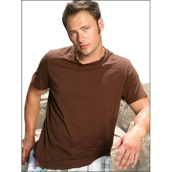 Guys DisTRessed Silicon WAs Crew Neck Short Sleeve Tee