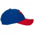 thumbnail image 4 of Superman Symbol Blue  and  Red 39Thirty Fitted Hat-Large/XLarge, 4 of 6