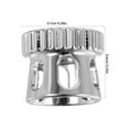 thumbnail image 2 of Raindrops Multipurpose Airbrush Kit with Precision Spraying Nozzle 1Set Silver, 2 of 8