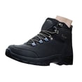 thumbnail image 4 of XIMIN Men's Relaxed Fit Water-Resistant Hiking Shoes Trekking Camping Trail Backpacking Non-Slip Work Boots Lightweight Boots for Outdoor, 4 of 7