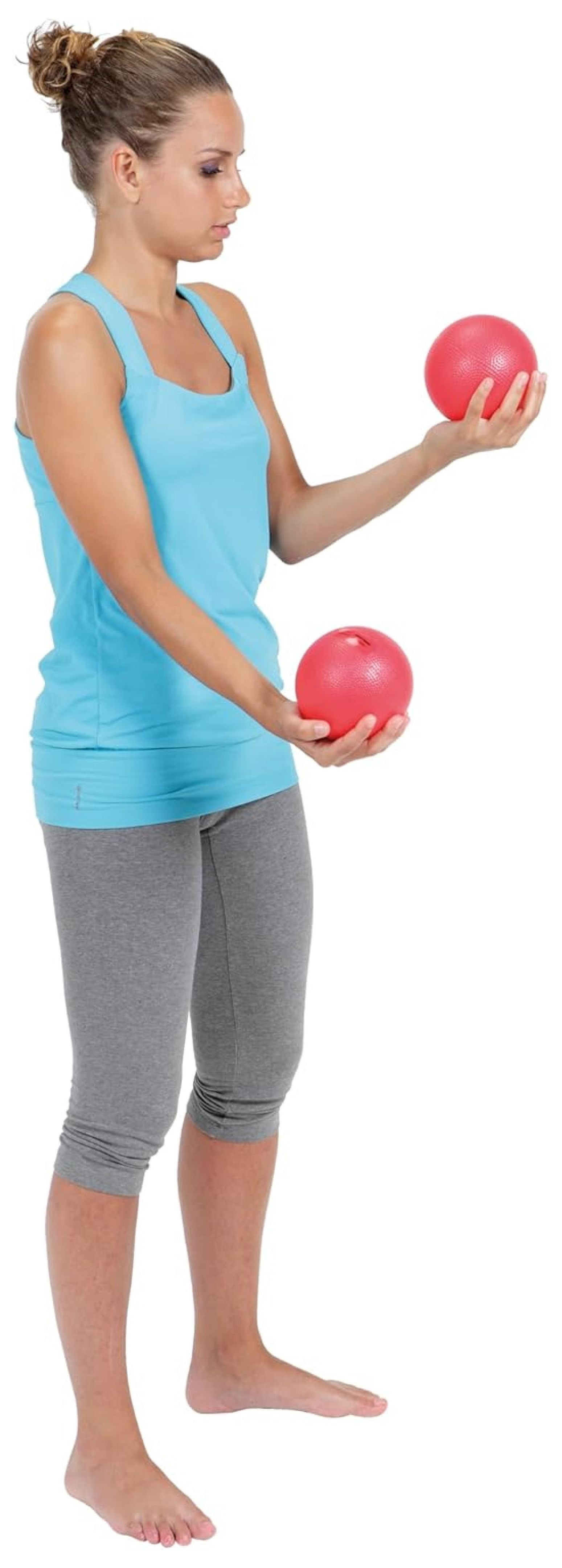 Gymnic Heavymed Medicine Ball - Weighted Exercise & Physical Therapy Ball - Strength, Balance, Core - Latex Free Vinyl - Multiple Weights & Colors