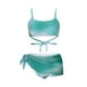 thumbnail image 5 of Traje de baño para mujer Traje de baño de bikini de dos piezas de moda para mujer Traje de baño deportivo ajustado de tres piezas con degradado Trajes de baño para mujer, 5 of 7