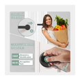 thumbnail image 4 of Door Knob Fingerprint Lock with Handle Passcode Biometric Keyless Entry Use for Bedroom Office, 4 of 7