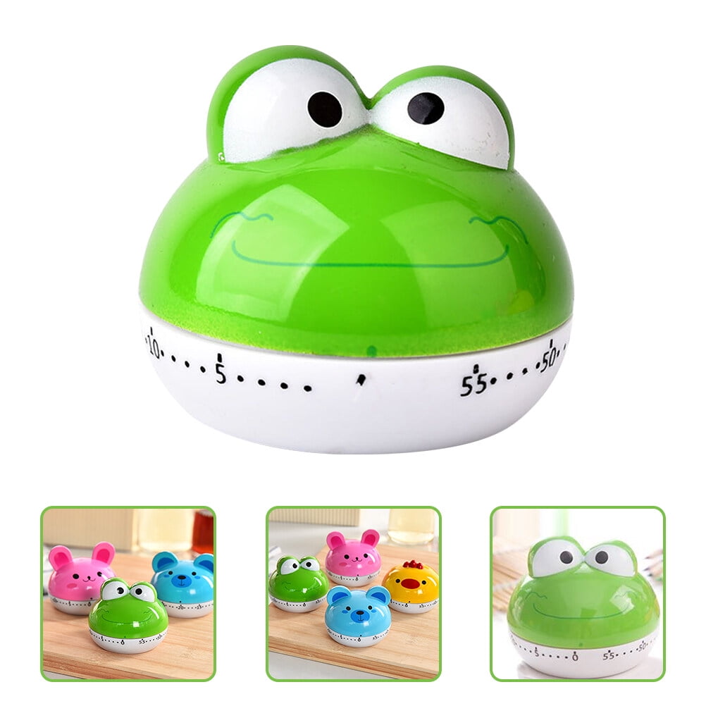 NICEXMAS Lightweight Green Classroom Timer Mechanical Study Timer for Home and Kitchen