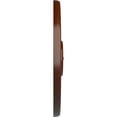 thumbnail image 4 of 54"OD x 4 7/8"P Large Classic Ceiling Medallion (Fits Canopies up to 13 1/2"), Hand-Painted Burnished Mahogany Crackle, 4 of 6