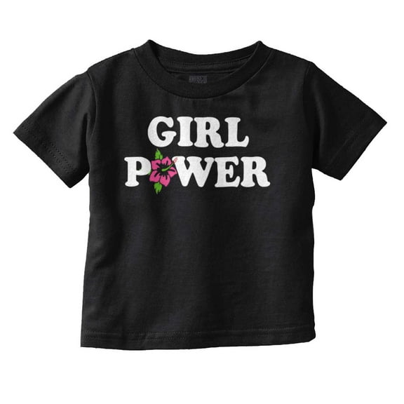 Girl Power Feminist Future Female Youth T Shirt Tee Girls Infant Toddler Brisco Brands 12M