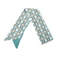 thumbnail image 6 of Unique Bargains 1 Pc Headband Patterns Satin Hairband for Women White Green, 6 of 6