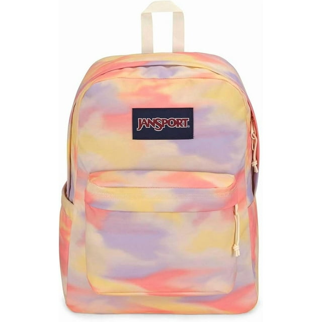 MOCHILA JANSPORT SUPERBREAK PLUS BLURRED WASH JS0A4QUEAG8 AMARILLO
