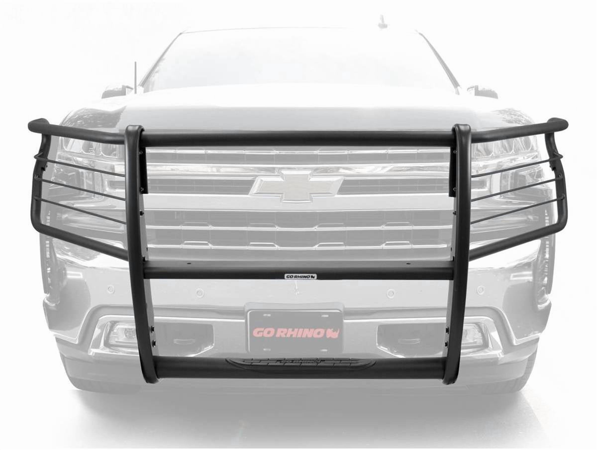 Go Rhino 3130T Front Center 3100 Series StepGuard Center Grille Guard only Compatible with 19-23 1500 Fits select: 2019-2022 RAM 1500, 2023 RAM 1500 BIG HORN/LONE STAR