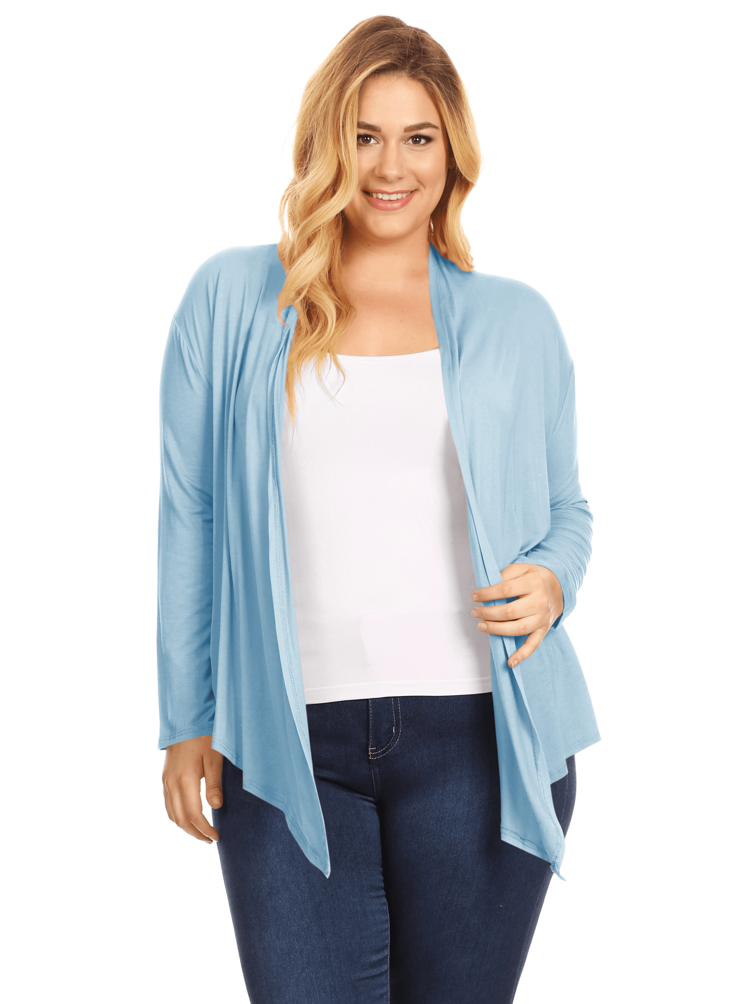 Womens Cardigans Plus Size Cardigan Sweaters Open Front Chunky Knit Cardigan Lightweight Long Duster Cardigan