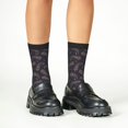 thumbnail image 5 of Kids Girls Boys Socks - Paisley Pattern No.90126 Comfort Breathable Crew Socks for Boys Girls Kids, Soft Athletic Running Socks for Boys Socks 6-10 Years Old, 5 of 6