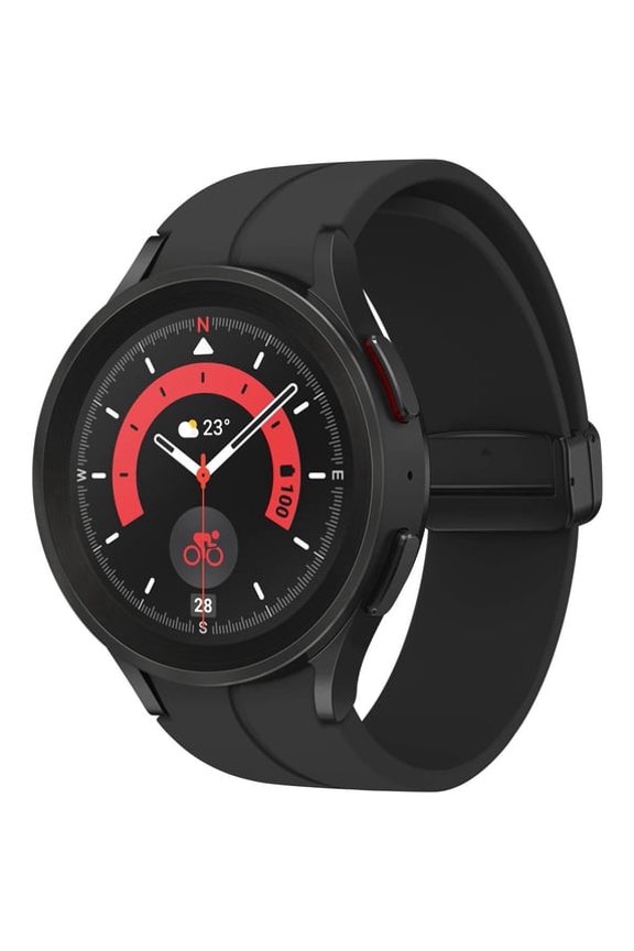 Restored Samsung Galaxy Watch 5 Pro LTE 45MM Black Titanium (Refurbished)