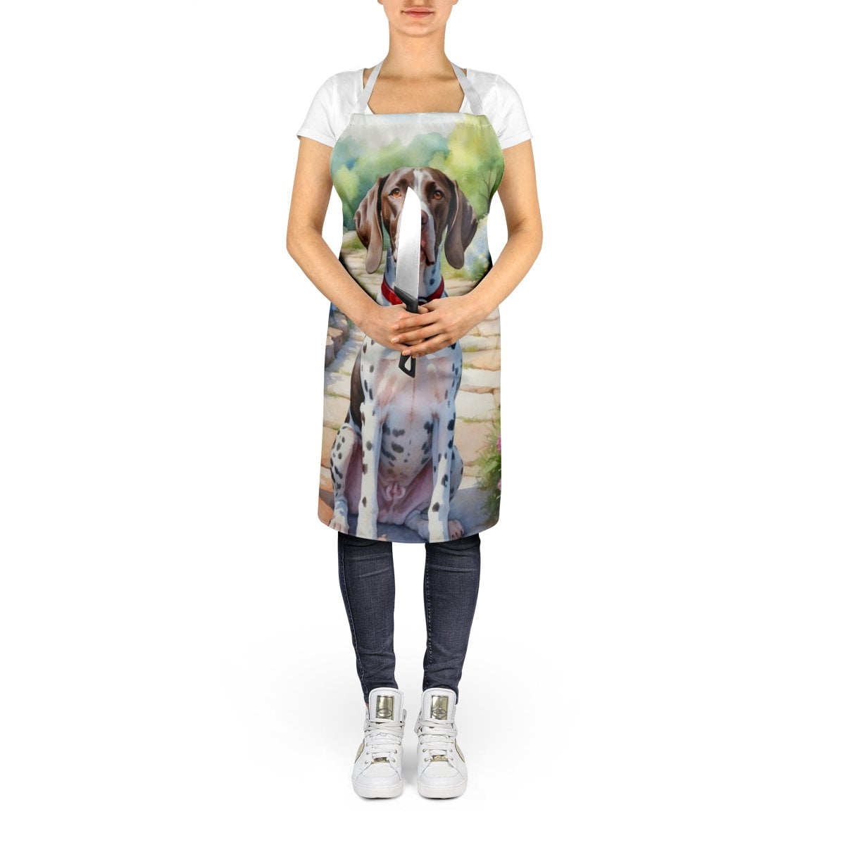 Pointer Spring Path Apron 27 in x 30 in
