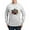 Ash Gray, variant on - Pugs Ninja T Shirt Men's Long Sleeve T Shirt - Unisex Cotton Long Sleeve T-Shirt