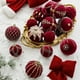thumbnail image 4 of Bolas de Navidad Adornos Vino Rojo Flocado Árbol de Navidad Decoración Año Esferas de Navidad C, 4 of 5