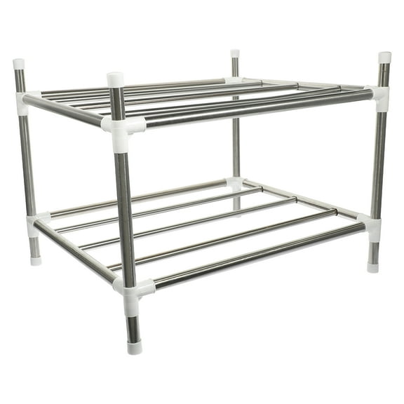 Pot Rack under Sink Organizers and Storage Pan Cookware Multifunctional Frying Skillet