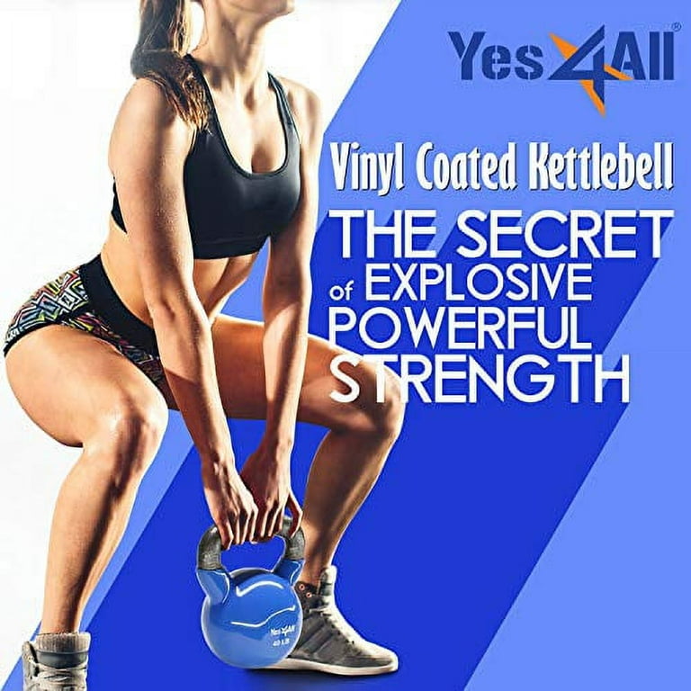 Gym Fitness Accessories Bodybuilding Neoprene Kettlebell Set Vinyl
