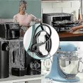 thumbnail image 3 of Cord Organizer for Kitchen Appliances - 4-Pack White, 3 of 4