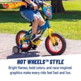 thumbnail image 3 of Dynacraft Hot Wheels Boys' 12-Inch BMX Bike for Kids Aged 6-9, Blue, 3 of 9