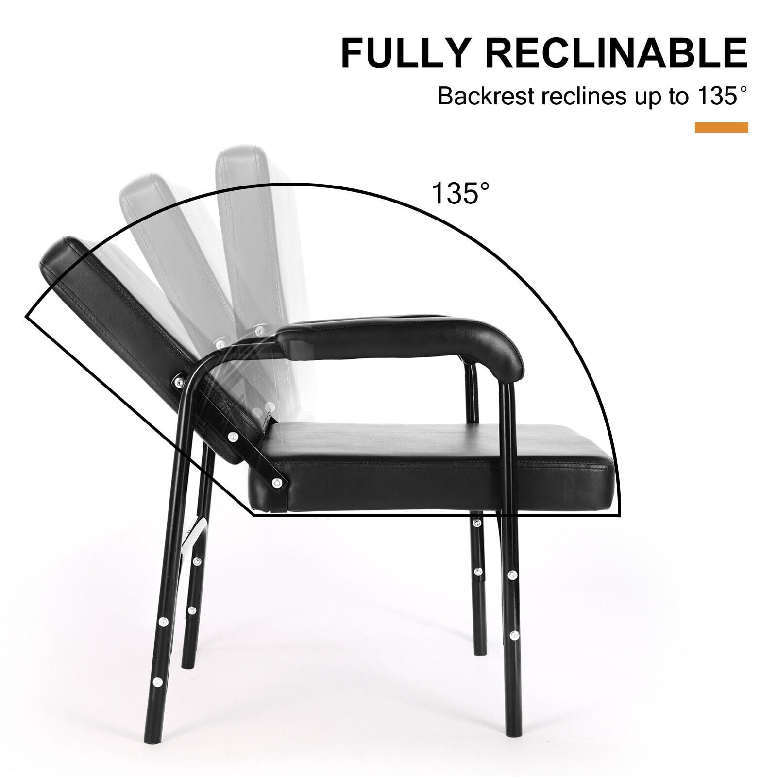 Artist hand Auto Reclining Barber Shampoo Chair Salon Spa Beauty Hair Styling