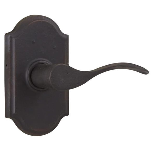 Weslock R7100H1H1SL20 Serrure de Passage de Première Main Droite Carlow avec Loquet Réglable et Pleine Grève de la Lèvre & 44; Huile Frotté Bronze