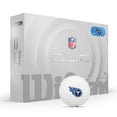 thumbnail image 1 of Pelotas de golf WILSON 2025 Duo Soft NFL, paquete de 12 unidades, Tennessee Titans, 1 of 3