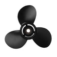 thumbnail image 4 of Propeller, Outboard Propeller  3 Blades 10 1/4in Diameter  Replacement For Johnson 15-35HP For Ships, 4 of 8