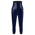 thumbnail image 5 of Landzoo Sweat Sauna Pants For Women High Waist Trainer Leggings Compression Workout Body Shaper Thighs Comfortable Breathable Sporty Women's Yoga Pants, 5 of 7
