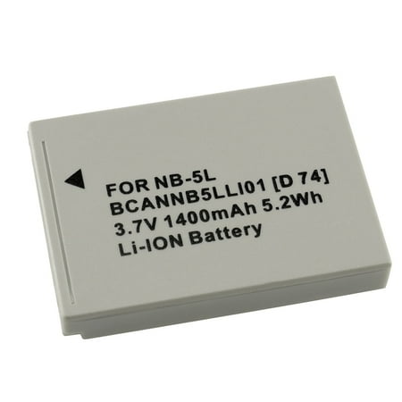 Blackjack Li Ion Battery - Insten Replacement Canon NB 5L Compatible Li Ion Battery From Insten