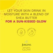 (5 pack) Jergens Natural Glow Wet Skin Moisturizer In-Shower Self Tanner Medium to Tan Skin, 7.5 fl oz