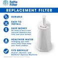 thumbnail image 3 of Fette Filter - Replacement Water Filter Compatible with Breville Claro Swiss For Oracle, Barista & Bambino - Compare to Part #BES008WHT0NUC1 (Pack of 2), 3 of 4