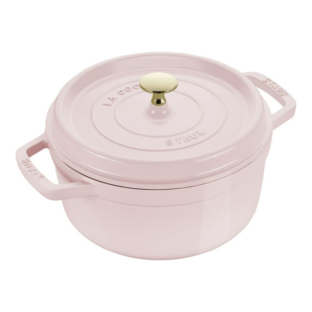 STAUB La Cocotte Cocotte Ronde en Fonte 2,5 L, Sorbet Rose