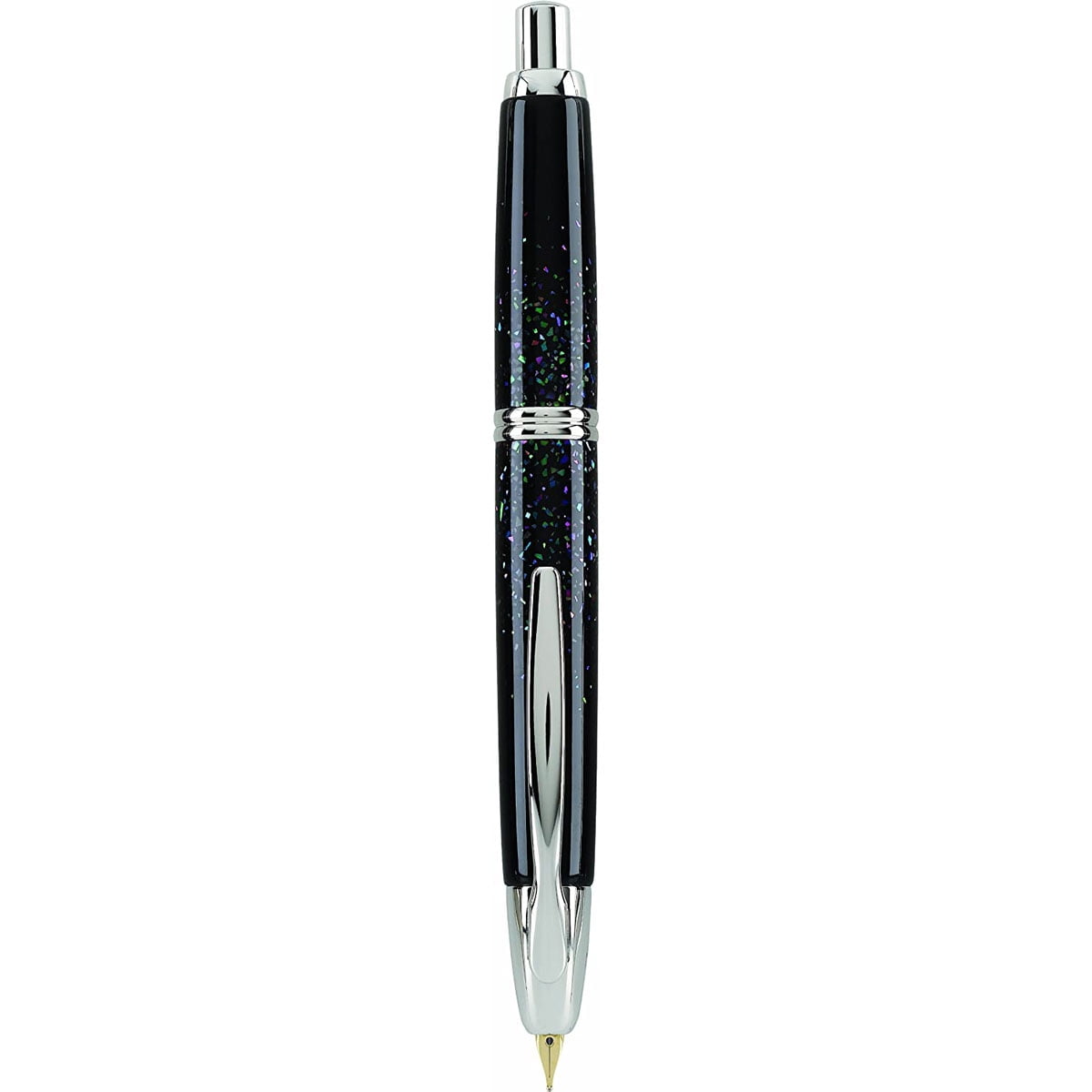 Pilot 60248 Vanishing Point Raden Galaxy Fountain Pen, Medium Nib