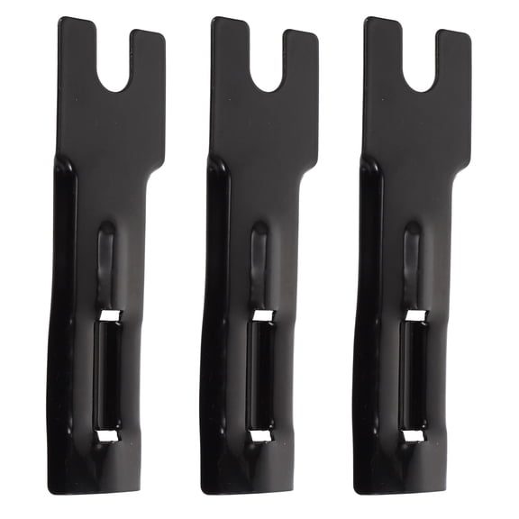 RENACLIPY 3-Pack Black Bike Flag Mounting Brackets, Wind Resistant Cycling Safety Accessories for Bikes