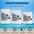 thumbnail image 5 of GZHJMY Beach Towel for Women Girls, Cute Penguins Bath Towel, Oversized Lightweight Sport Towel, 31x51 Inch, 5 of 7